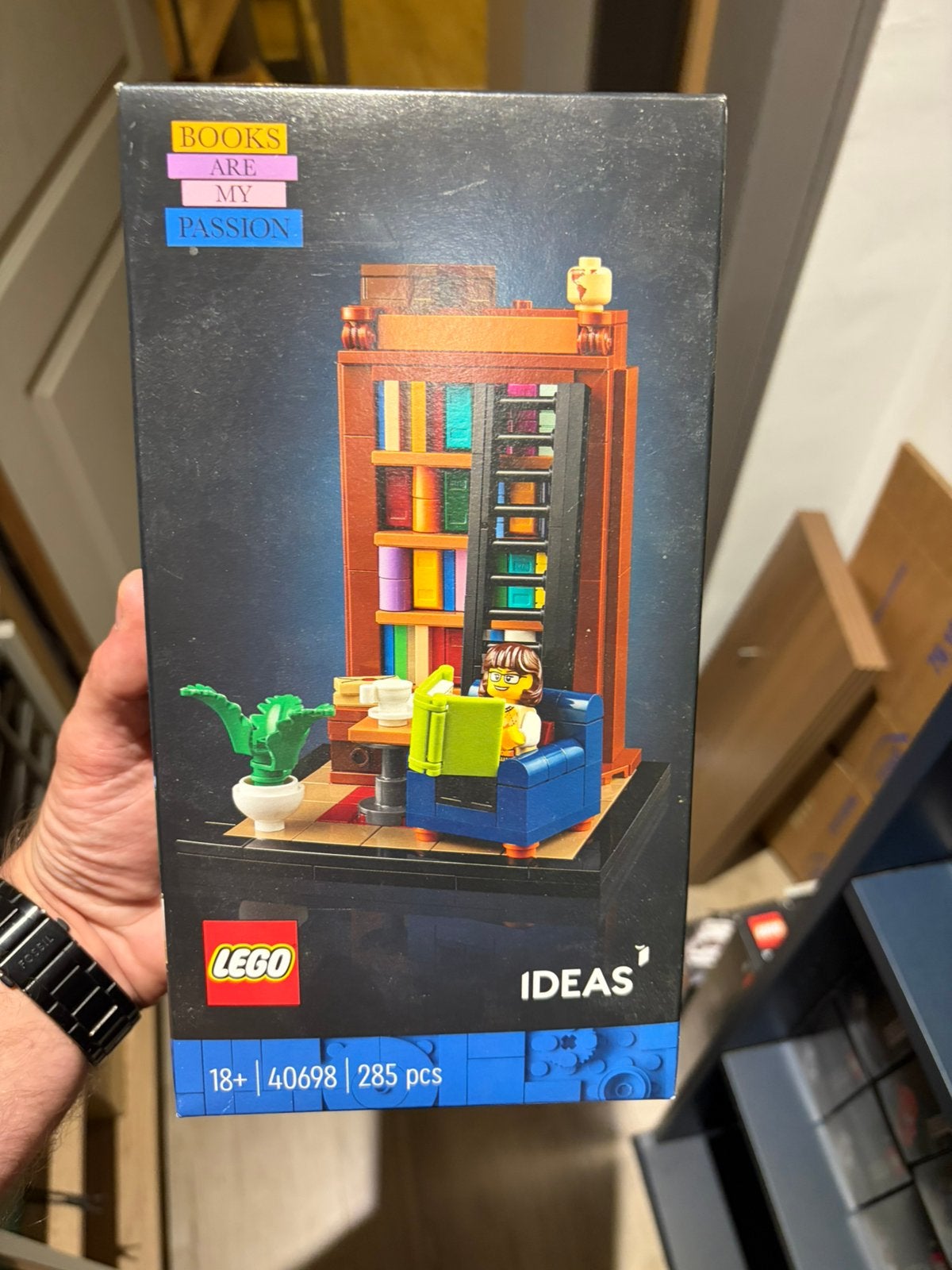 LEGO Ideas 40698 – Books Are My Passion. Sealed, Ophalen, Zo goed als nieuw, Lego, Ideas