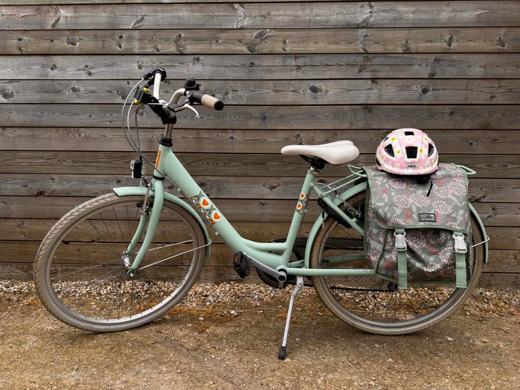 Meisjesfiets tot 13/14jaar, Fietsen en Brommers, Ophalen, Zo goed als nieuw, Versnellingen