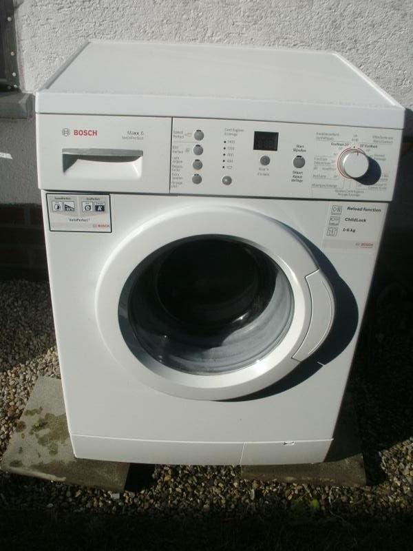 WASMACHINE BOCH, Elektronische apparatuur, 6 tot 8 kg, Ophalen, Zo goed als nieuw, Voorlader
