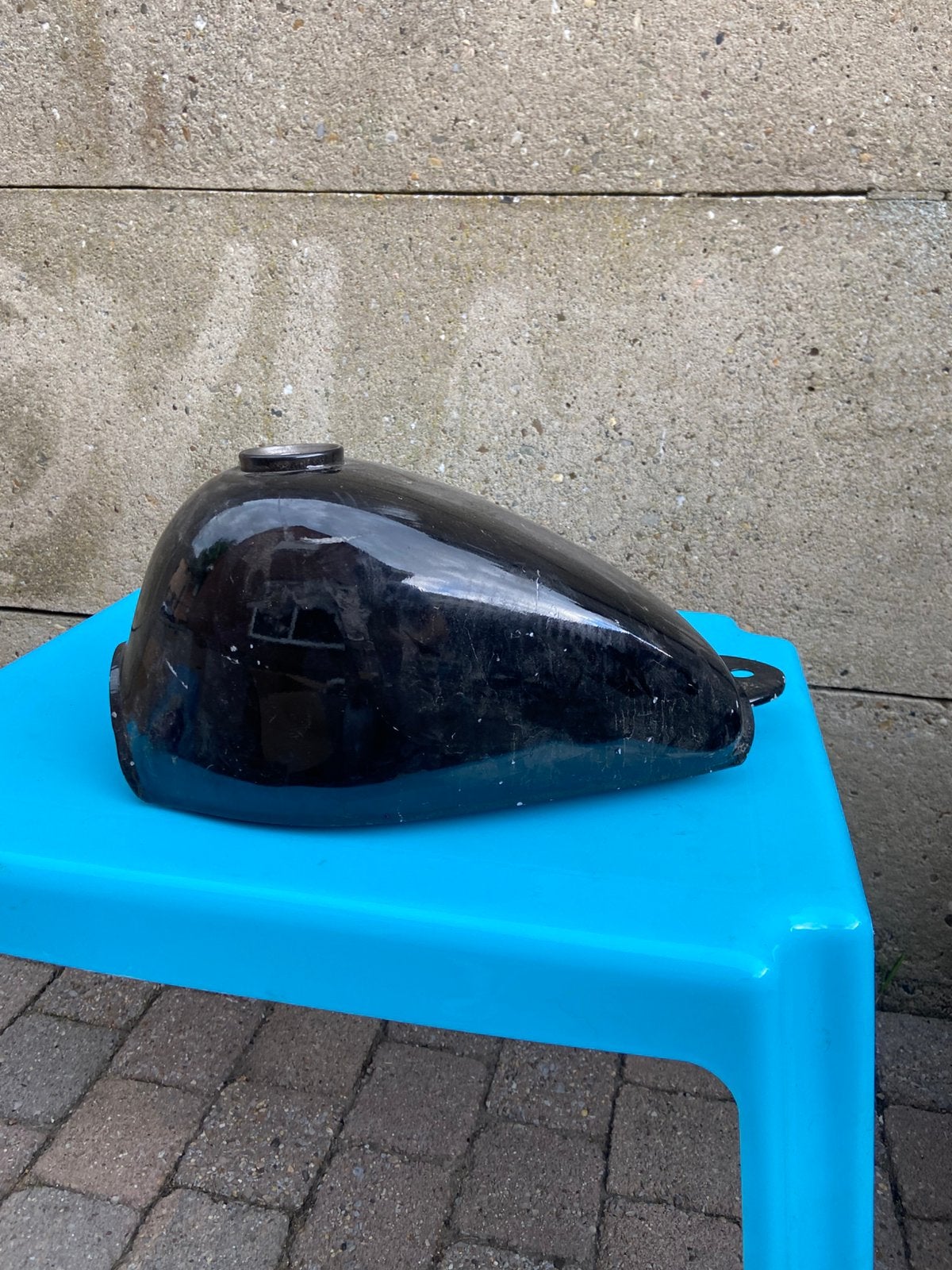 Monkey tank, Ophalen, Zo goed als nieuw, Tank