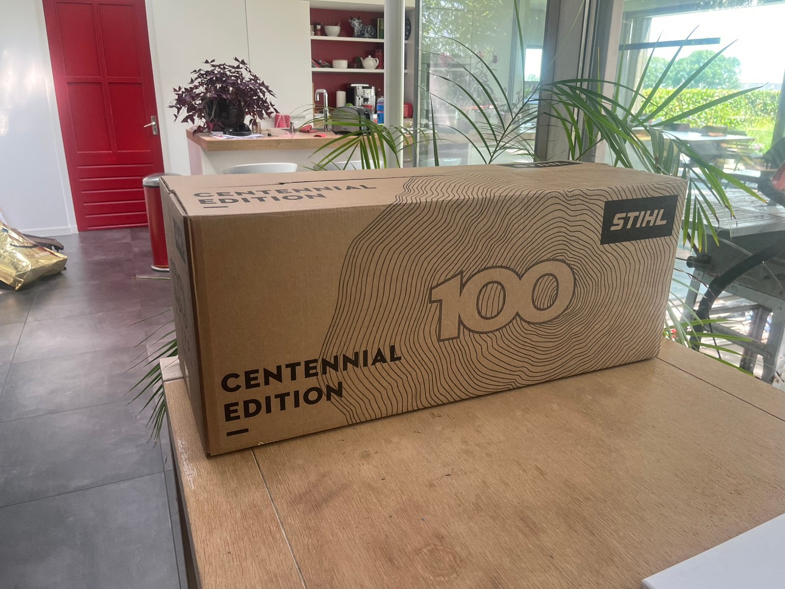 Stihl MS 500i centennial edition - nieuw in doos - 100 jaar, Ophalen, Nieuw, Zaag