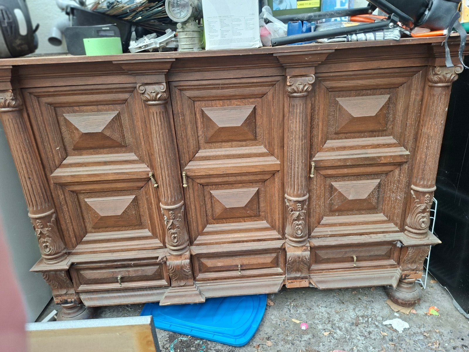 Gratis vol houten kast, Huis en Inrichting, Ophalen