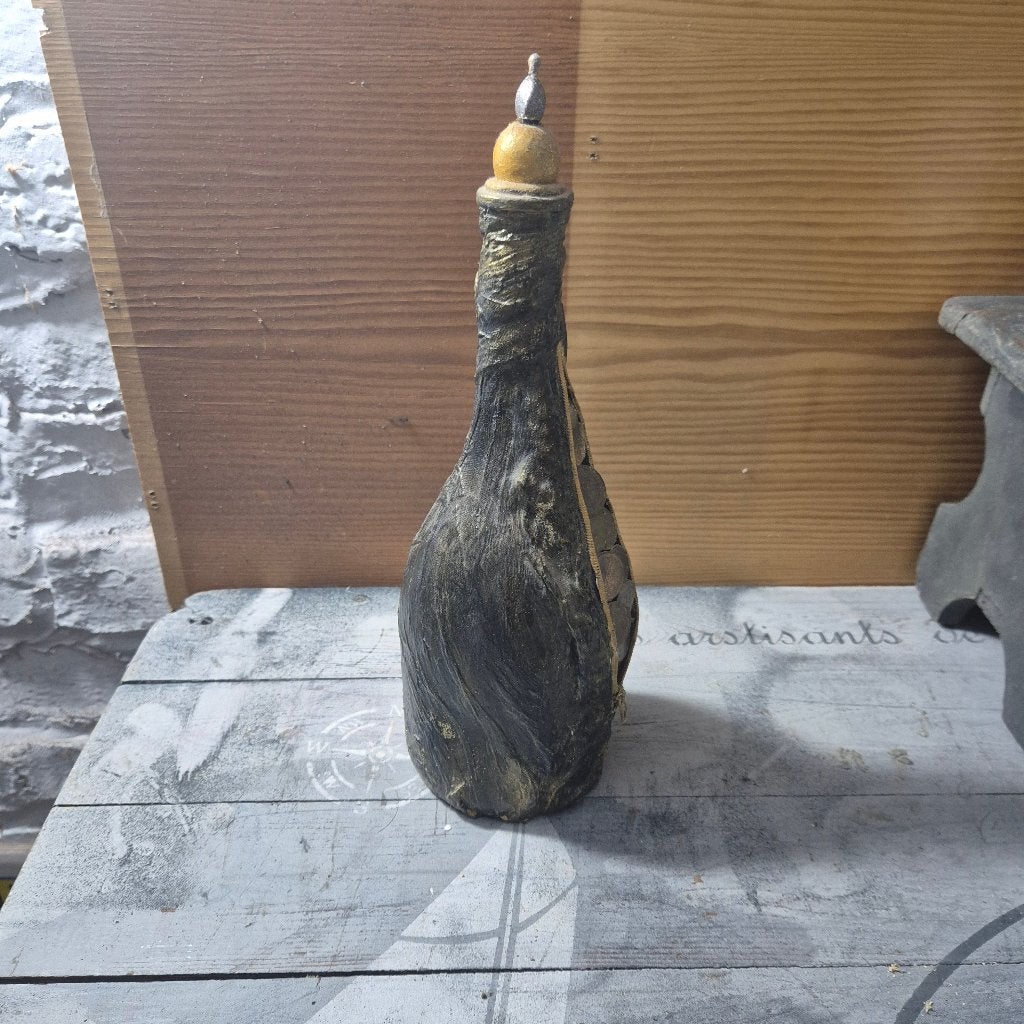 Handgemaakte decoratieve fles, Antiek en Kunst, Ophalen of Verzenden