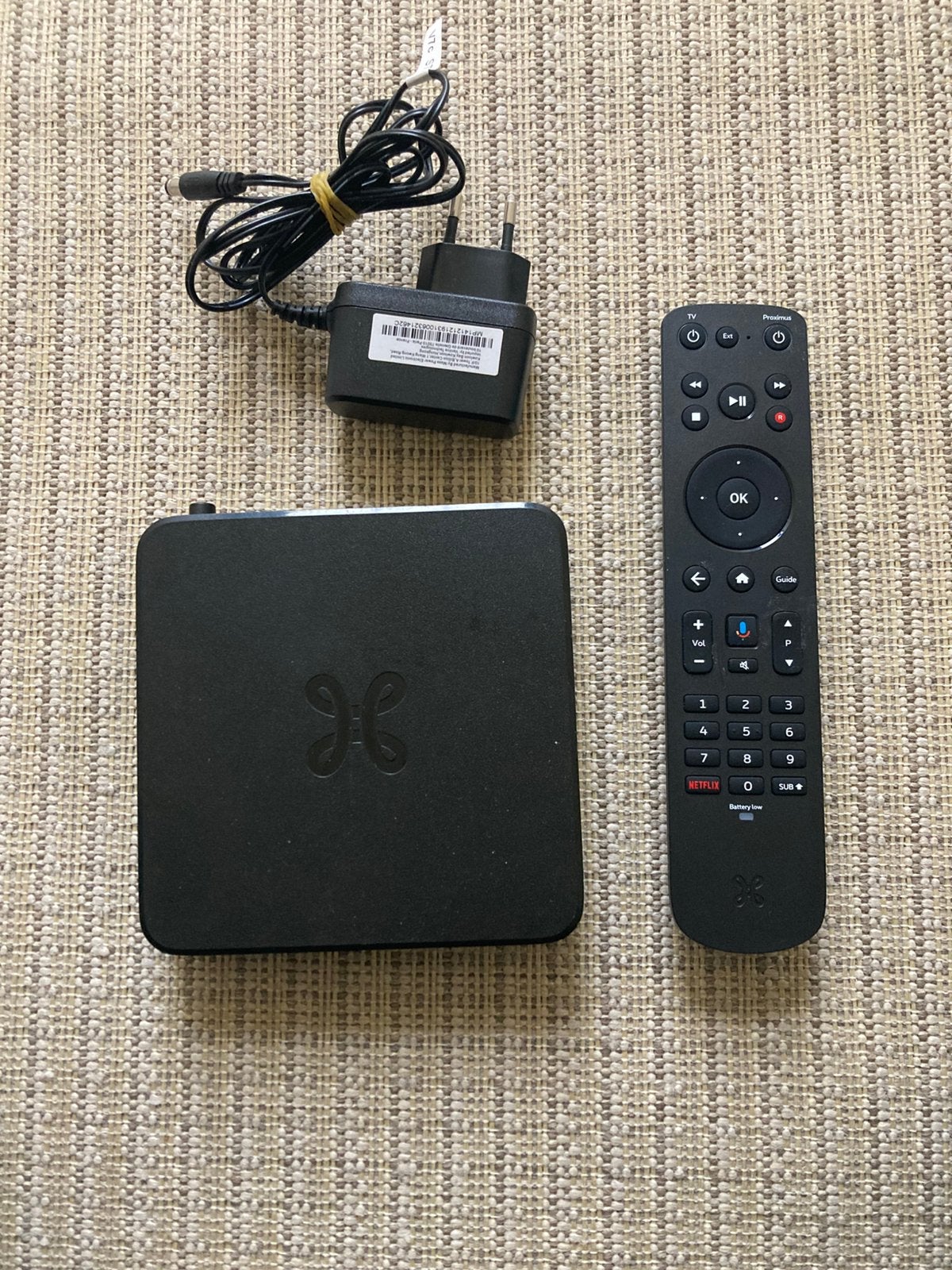 Décodeur Proximus V7  Android Box, Audio, Tv en Foto, Ophalen, Zo goed als nieuw