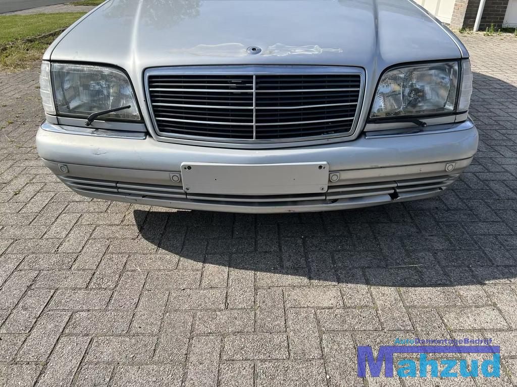 MERCEDES S KLASSE W140 Zilver voorbumper 1991-1998, Autos : Pièces & Accessoires, Mercedes-Benz AG, Pare-chocs, Mercedes-Benz