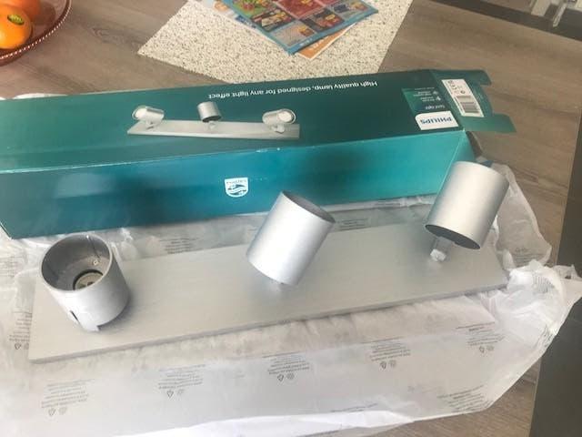 Spot LED in chroom, Huis en Inrichting, Lampen | Spots, Ophalen, Led