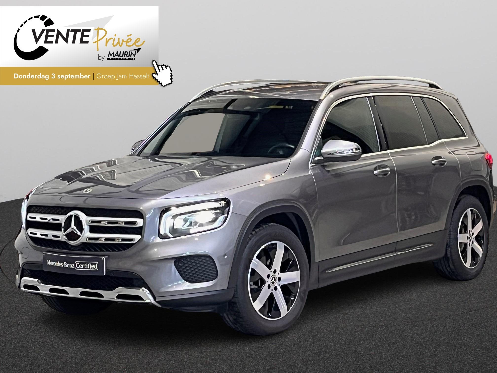 Mercedes-Benz GLB 180 urban, Stof, Gebruikt, 4 cilinders, 136 pk