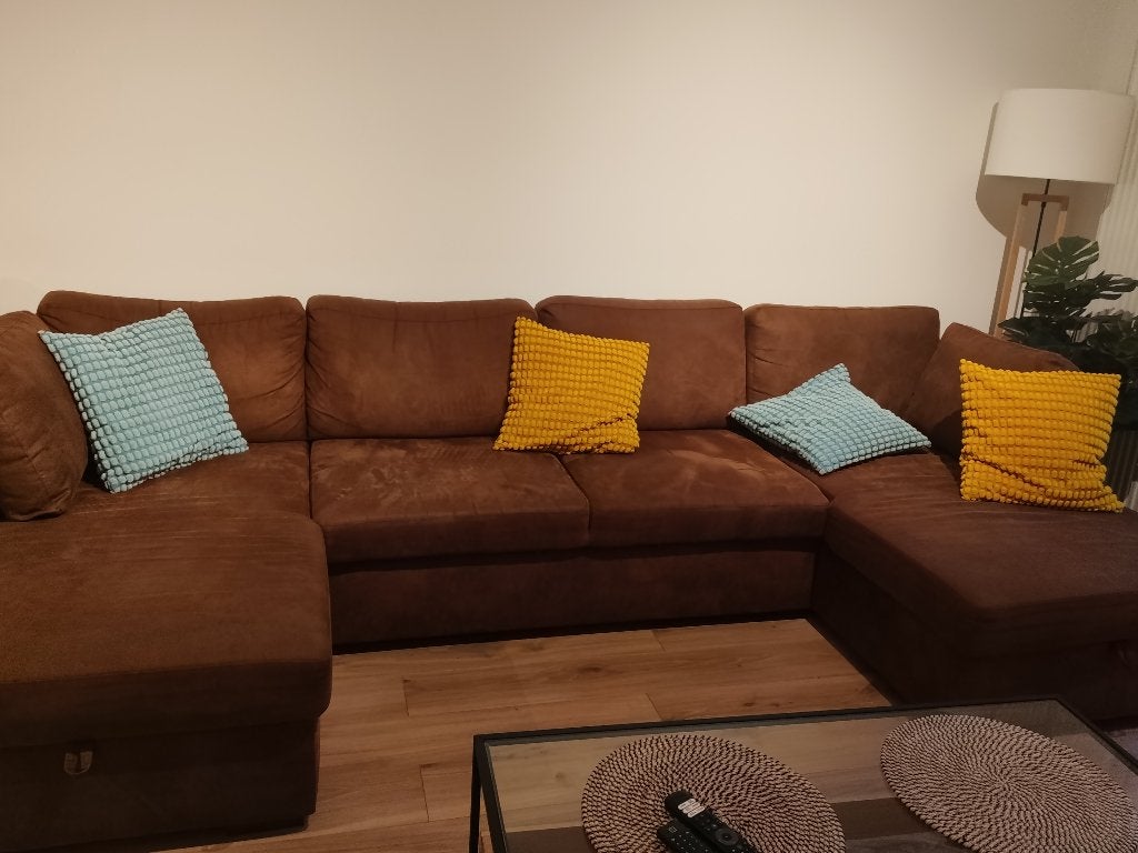 Zetel, Huis en Inrichting, Ophalen, 250 tot 300 cm, Gebruikt, 125 tot 150 cm