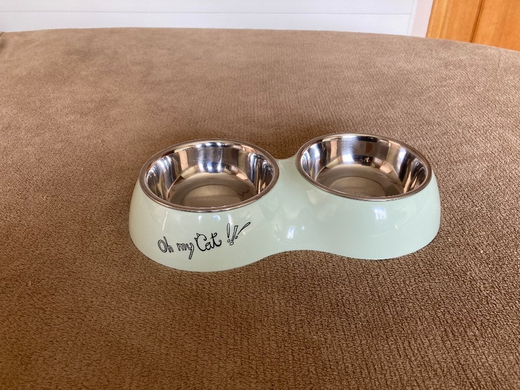 Dinerset voor katten (voer-en drinkbak) Beeztees, Enlèvement ou Envoi, Comme neuf