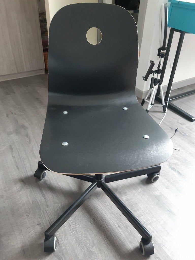 Bureaustoel, Maison & Meubles, Enlèvement, Comme neuf, Noir, Chaise de bureau
