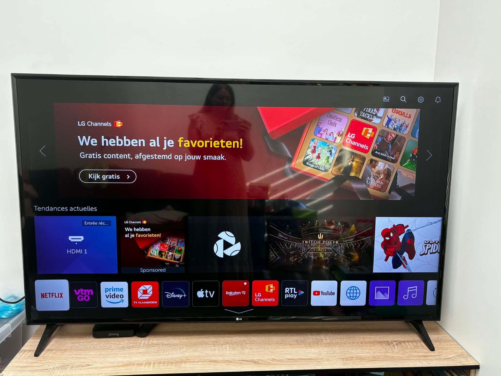 Smart Tv Lg 65 pouces, Audio, Tv en Foto, Televisies, Ophalen, Gebruikt, 100 cm of meer, Full HD (1080p)