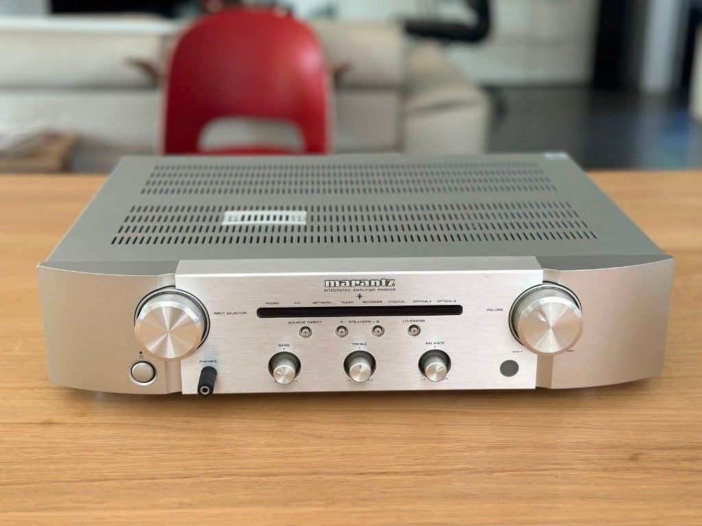 Marantz PM6006 Geïntegreerde Stereo Versterker – Zilver, Audio, Tv en Foto, Ophalen, Gebruikt, Stereo, Marantz