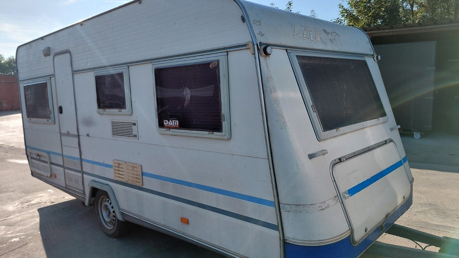 knaus azur 4107, Jusqu'à 4, 4 à 5 mètres, Particulier, Lit transversal