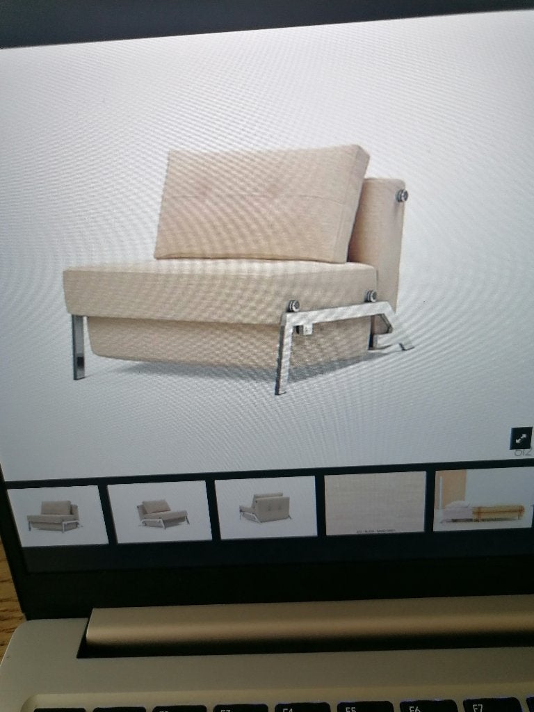 Zetelbed innovation cubed, Huis en Inrichting, Ophalen, 90 cm, Eenpersoons, Zo goed als nieuw