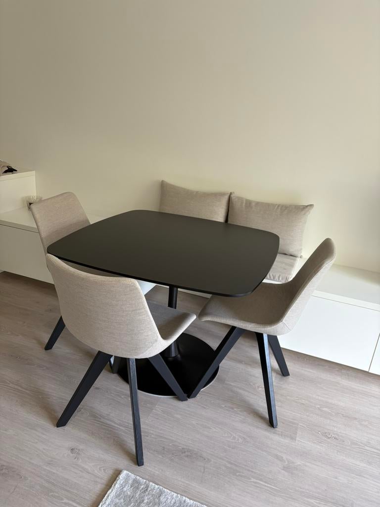 Tafel met 3 stoelen, Huis en Inrichting, Ophalen, Zo goed als nieuw