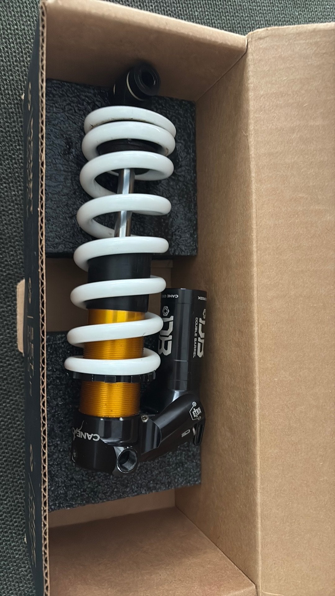 Cane Creek Double Barrel Coil CS Trunnion 20565mm+vault, Fietsen en Brommers, Ophalen, Zo goed als nieuw, Heren