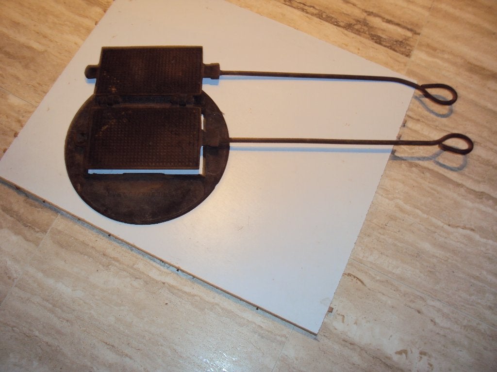 antiek keukengerei, Ophalen
