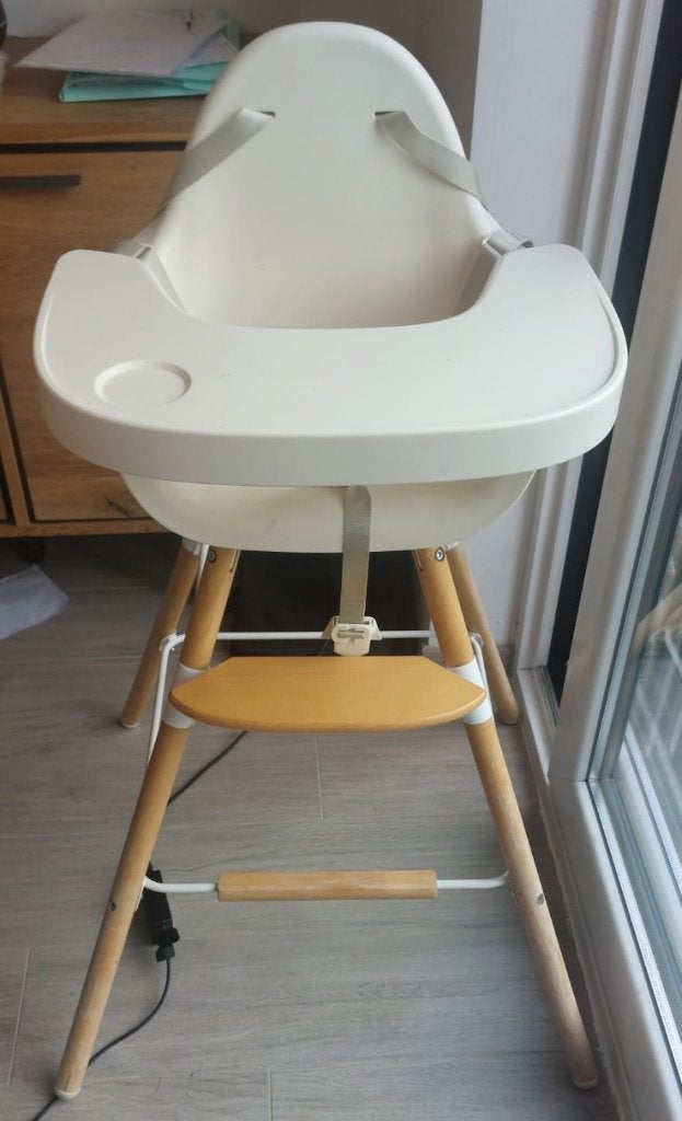 Childhome Evolu 2 kinder eetstoel, Kinderen en Baby's, Kinderstoelen, Ophalen, Gebruikt, Meegroeistoel, Aanschuifbaar