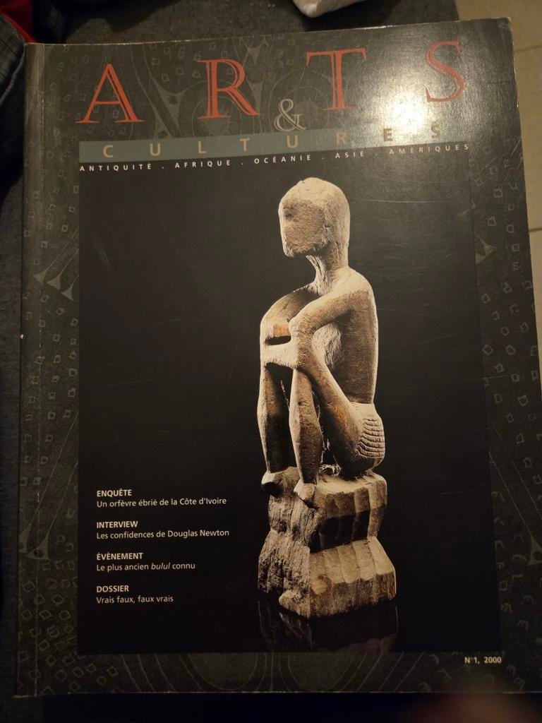 Lot Arts & Cultures n1, 2 et 3 – Musée Barbier-Mueller – Ar, Ophalen of Verzenden