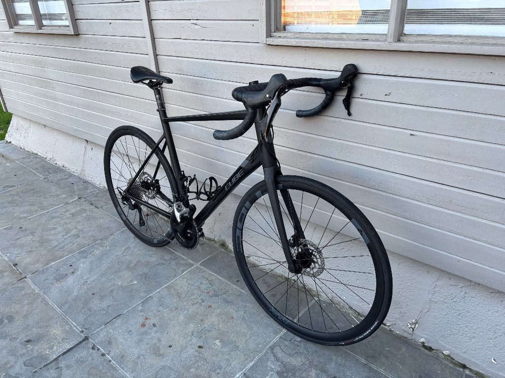 Koers racefiets  Cube Attain large schijfremmen, Ophalen, 26 inch, Zo goed als nieuw, 15 tot 20 versnellingen