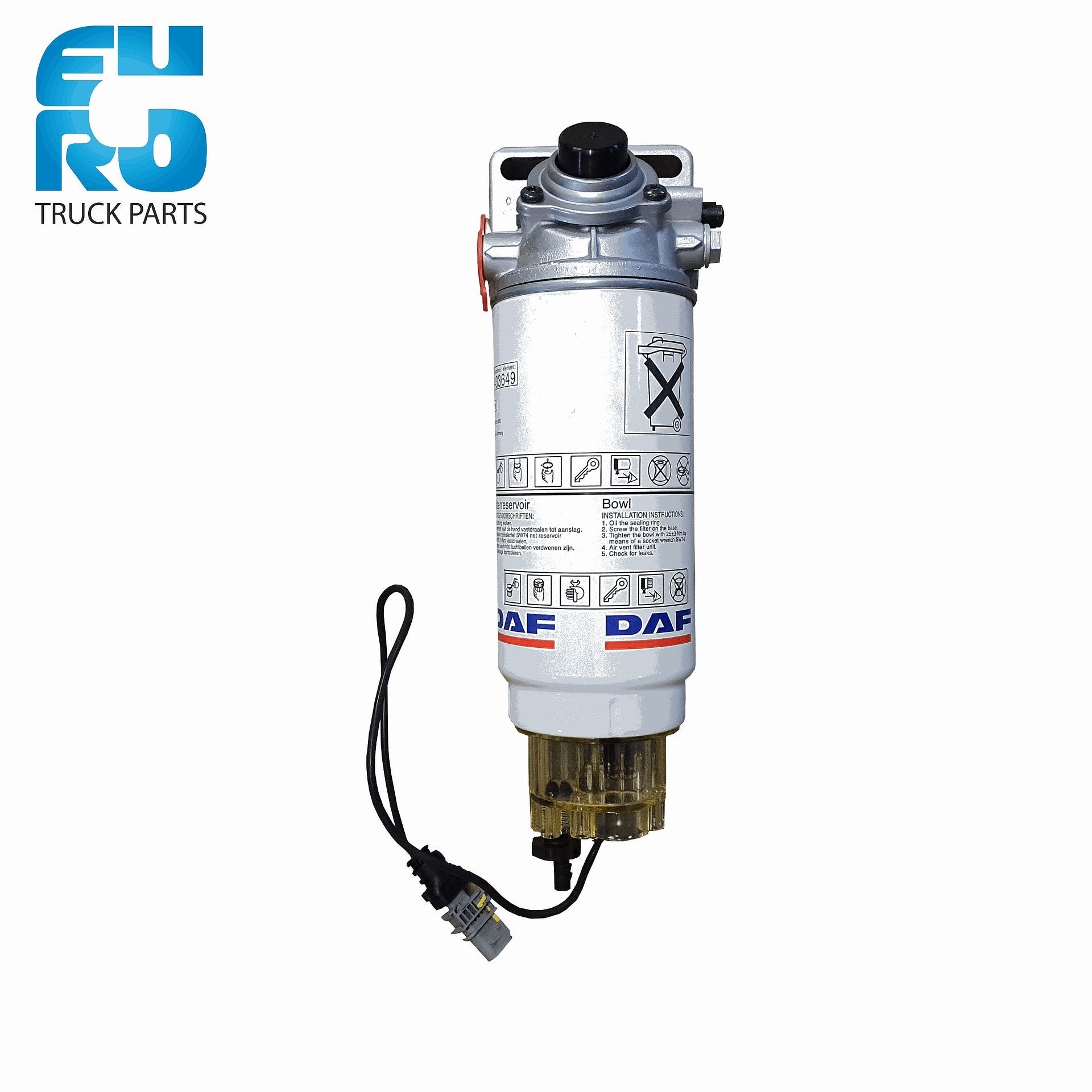DAF BRANDSTOFVOORFILTER/WATERAFSCHEIDER 2162553, -, -, Nieuw, Filters