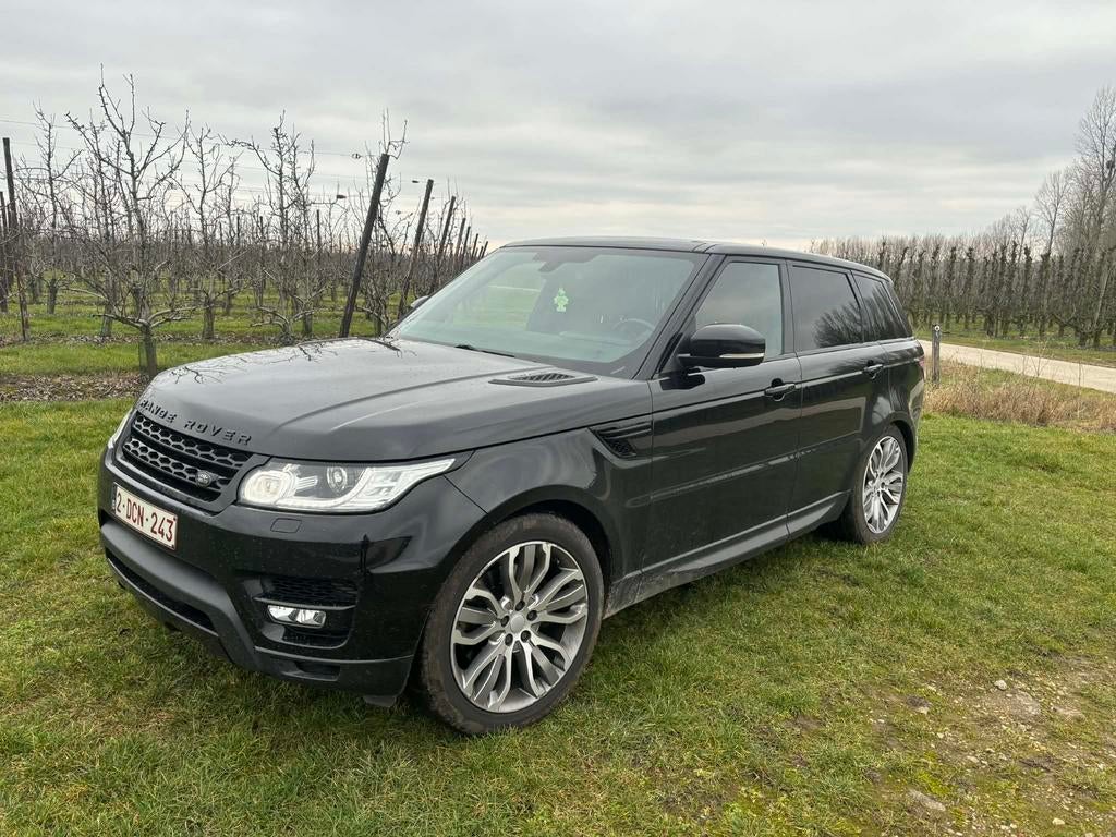 Range Rover Sport HSE, Auto's, Automaat, Euro 6, Zwart, Leder