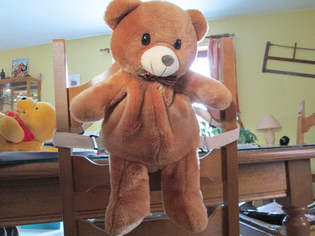 Sac à dos « ourson en peluche », Autres marques, 25 à 40 cm, Comme neuf, 30 à 45 cm