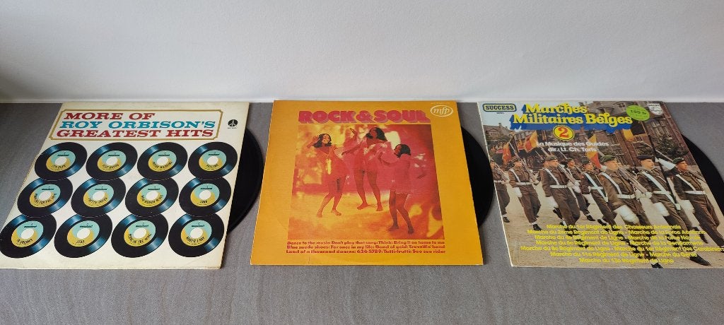 Vinyl's Roy Orbison, Marches Militaires, Rock & Soul, Cd's en Dvd's, Ophalen, Gebruikt