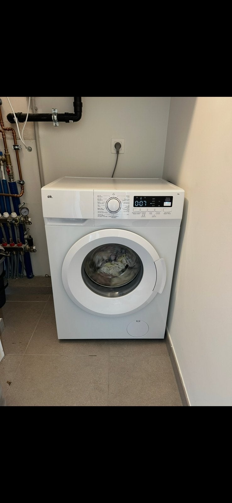 Lave Linge, Enlèvement, Comme neuf