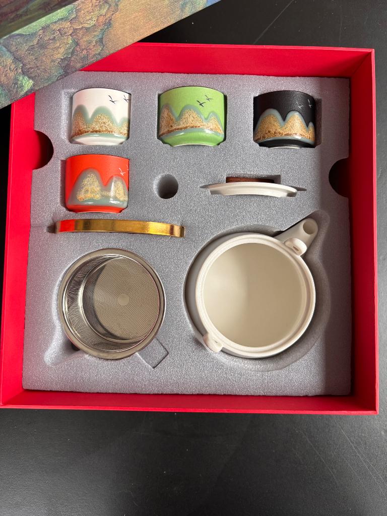 Theeset Chinees, Huis en Inrichting, Keuken | Servies, Nieuw, Overige typen, Overige stijlen, Overige materialen, Ophalen