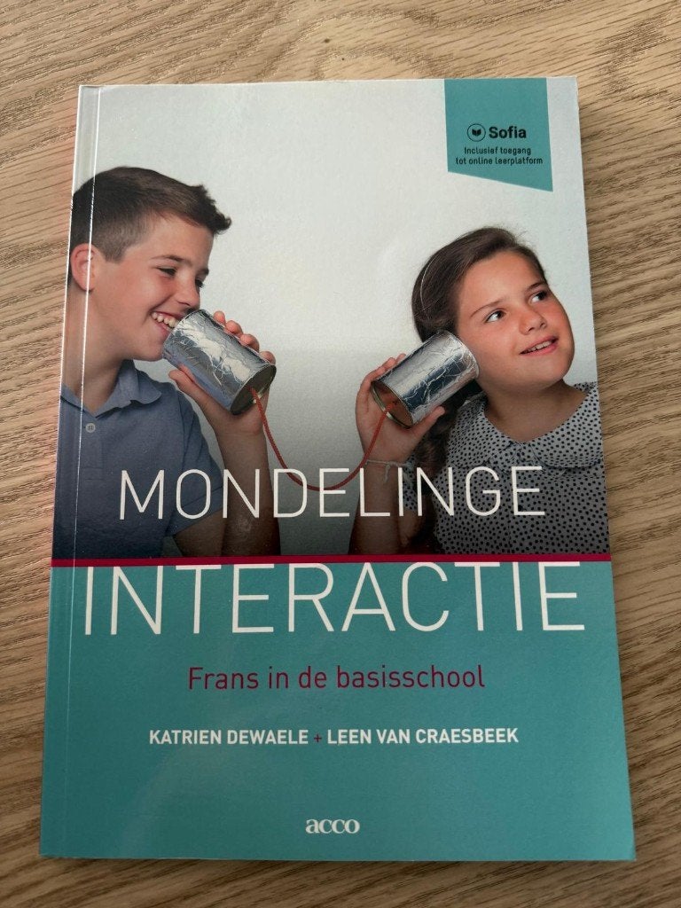 Mondelinge interactie: Frans in de basisschool, Boeken, Ophalen of Verzenden, Zo goed als nieuw, Hogeschool, Acco