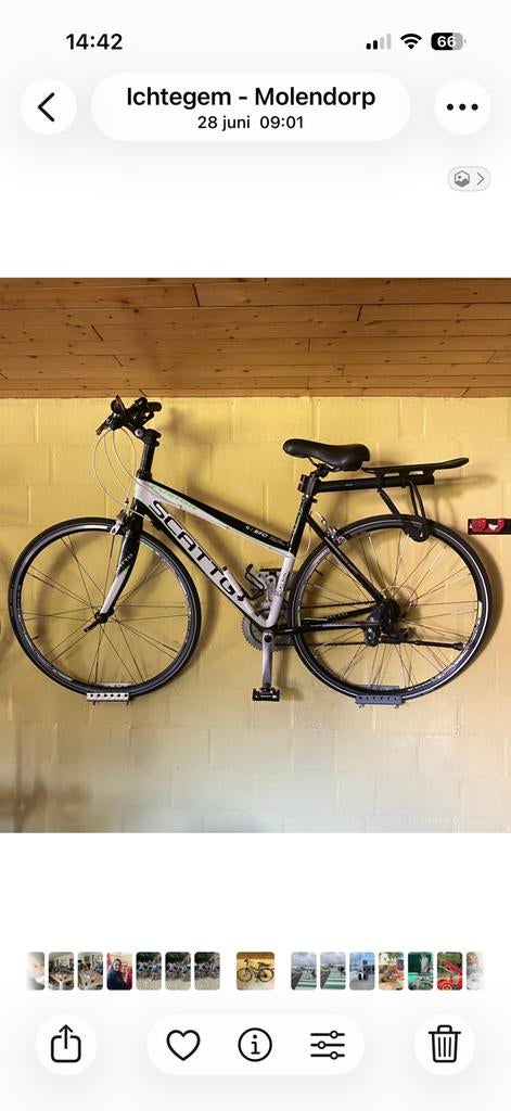 Sportieve damesfiets scato, Enlèvement, Comme neuf
