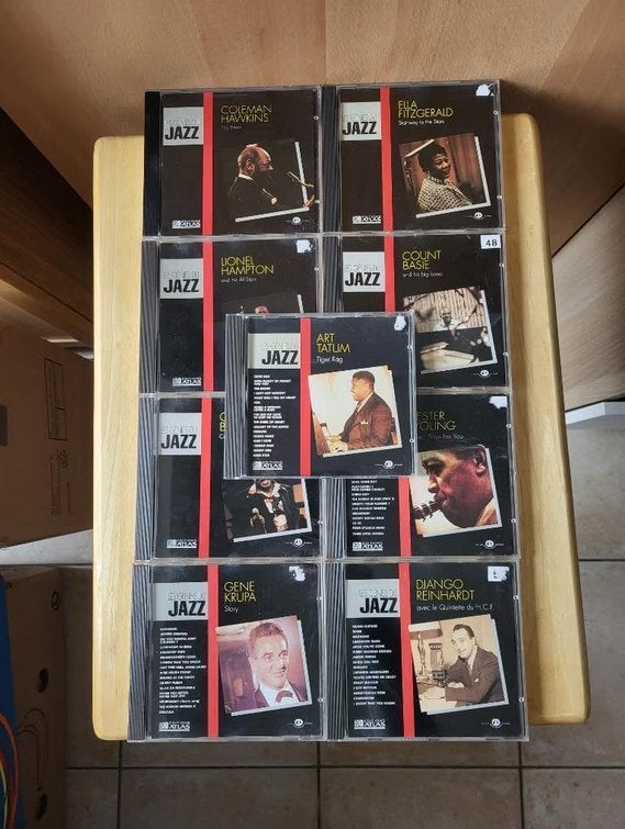 Intégrale CD collection « Les Génies du Jazz » Vol.2 - 17 CD, CD & DVD, Enlèvement, Comme neuf, Jazz et Blues, Compilation