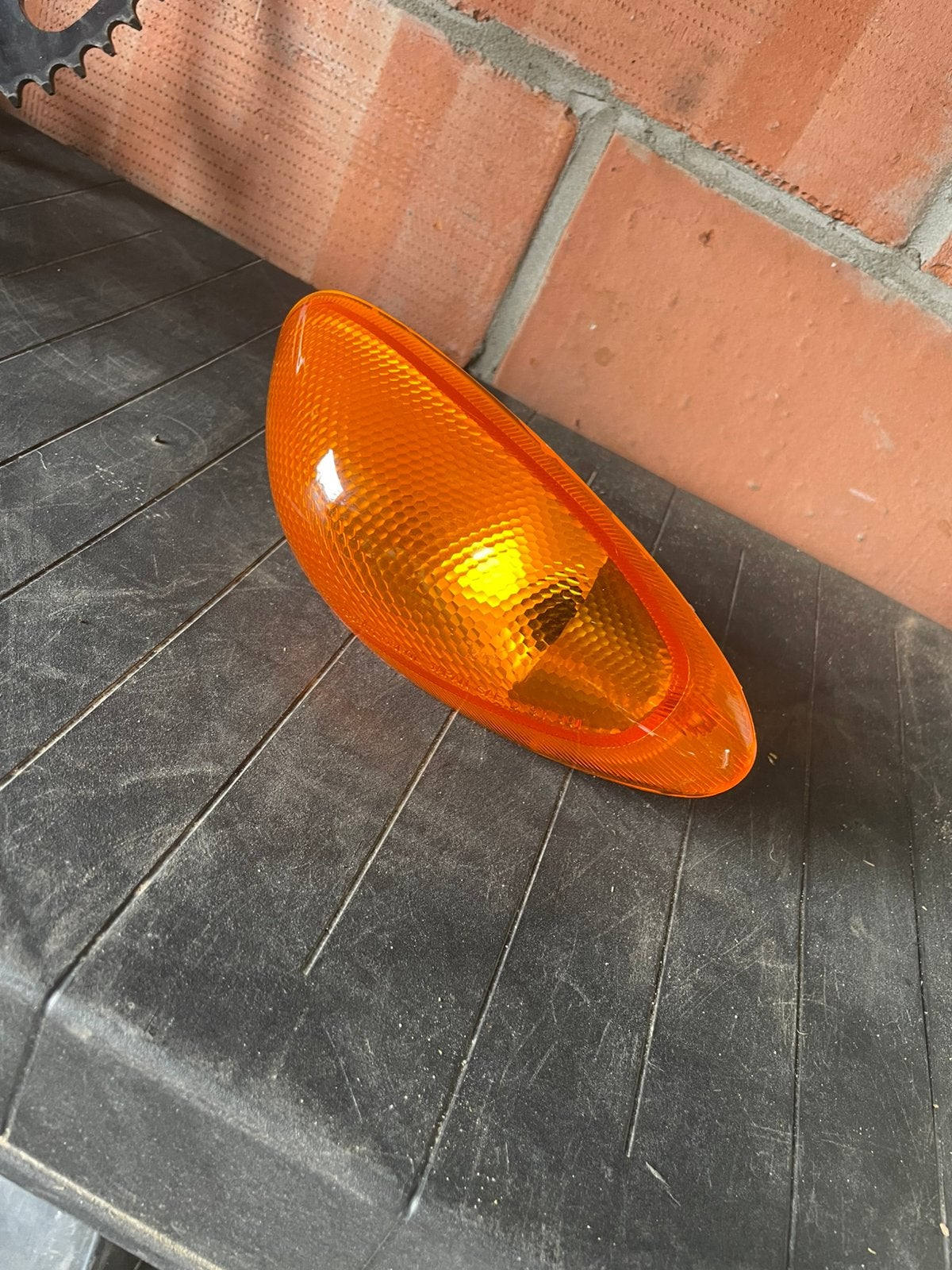 Suzuki gsxf Knipperlicht Origineel - Linksvoor - Oranje Glas, Ophalen, Gebruikt