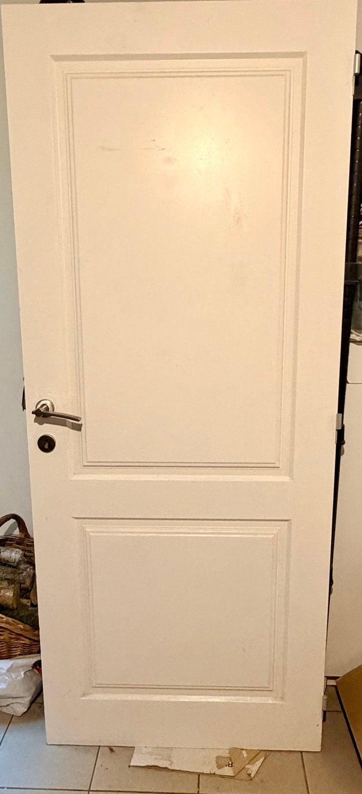 Porte d’interieur massive, Doe-het-zelf en Bouw, Deuren en Vliegenramen, Ophalen, Gebruikt, 80 tot 100 cm, Binnendeur