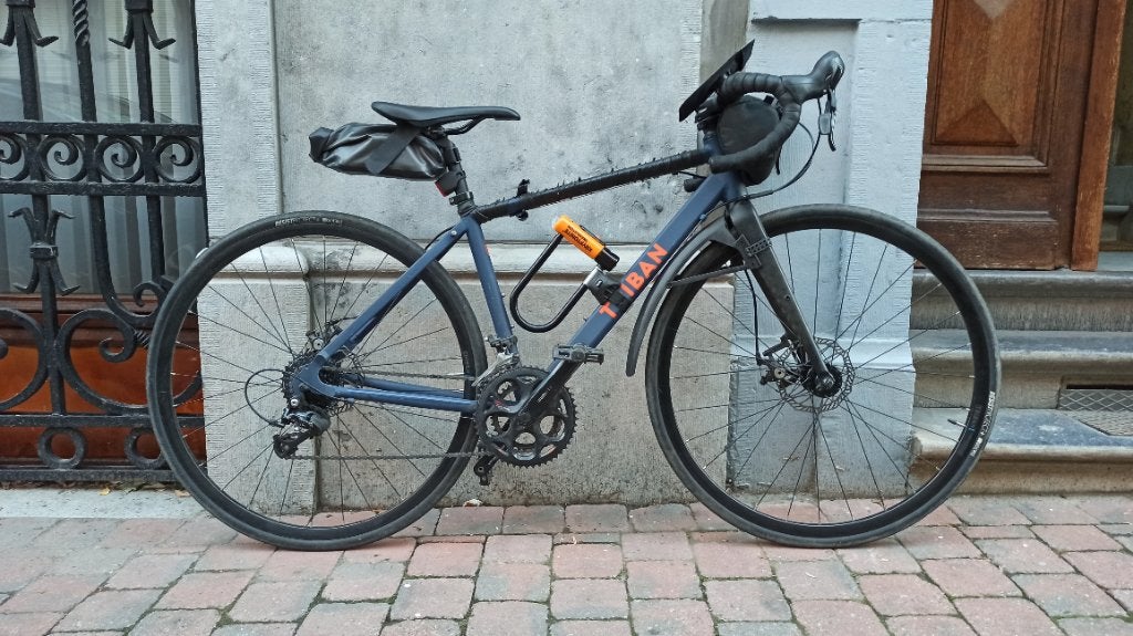 Vélo route Décathlon Triban 520 XS, Enlèvement, Utilisé, Décathlon, Frein à disque