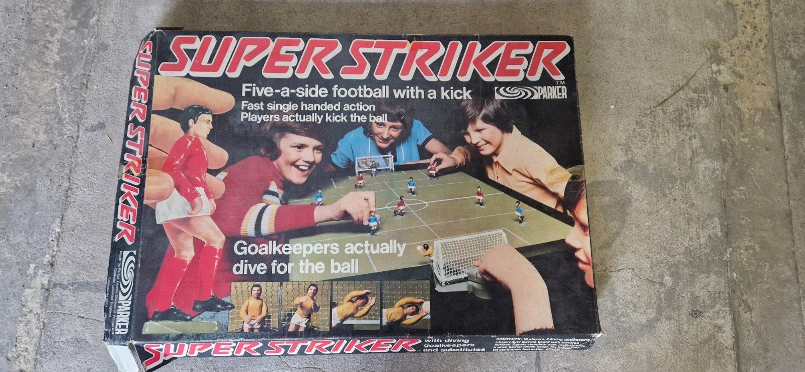 Super Striker, Ophalen