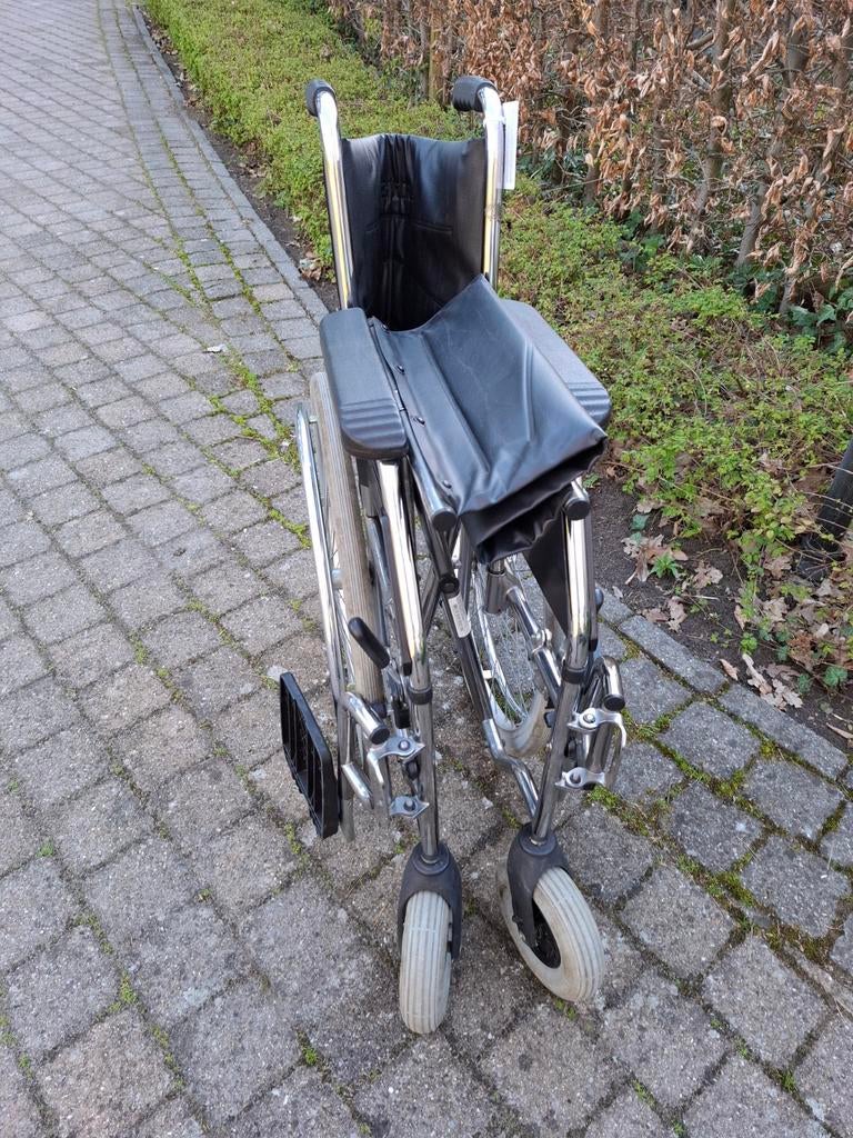 Inklapbare rolstoel, Diversen, Rolstoelen, Ophalen, Inklapbaar, Gebruikt, Duwrolstoel