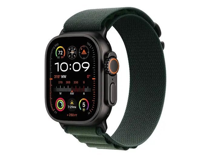 Apple watch ultra 2 ( noir), Enlèvement, État, Comme neuf, Noir