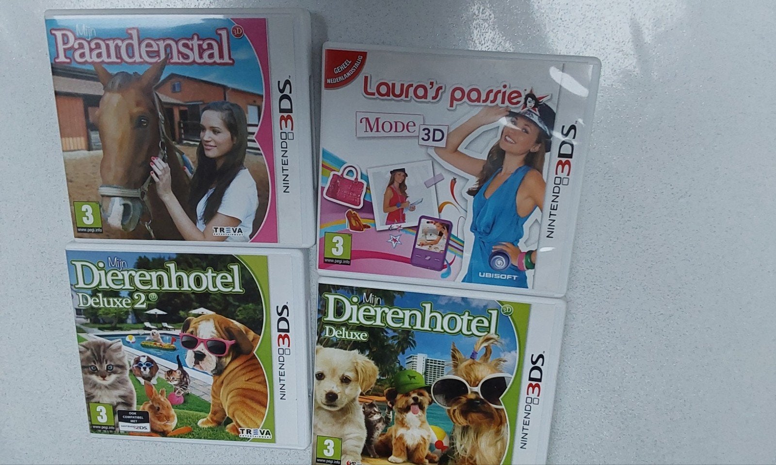lots 5 jeux 3 Ds divers, Ophalen of Verzenden