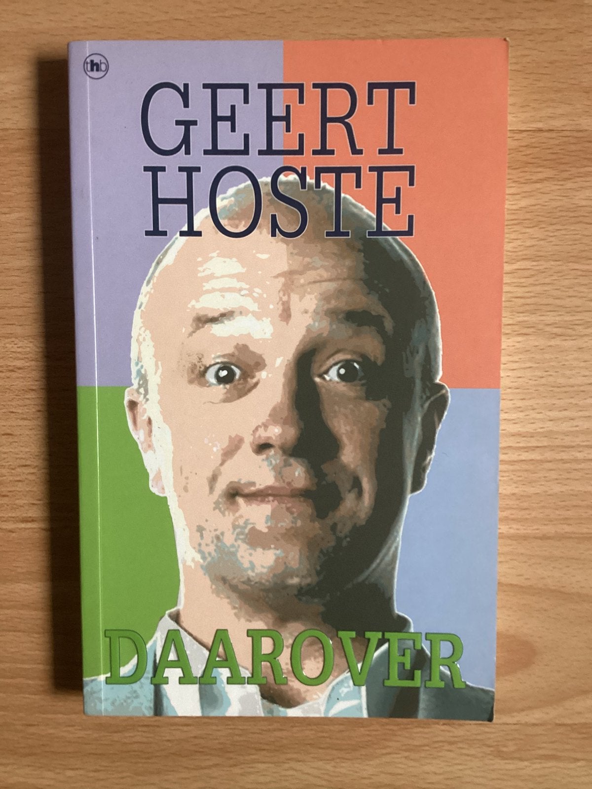 Boek Geert Hoste Daarover, Ophalen of Verzenden