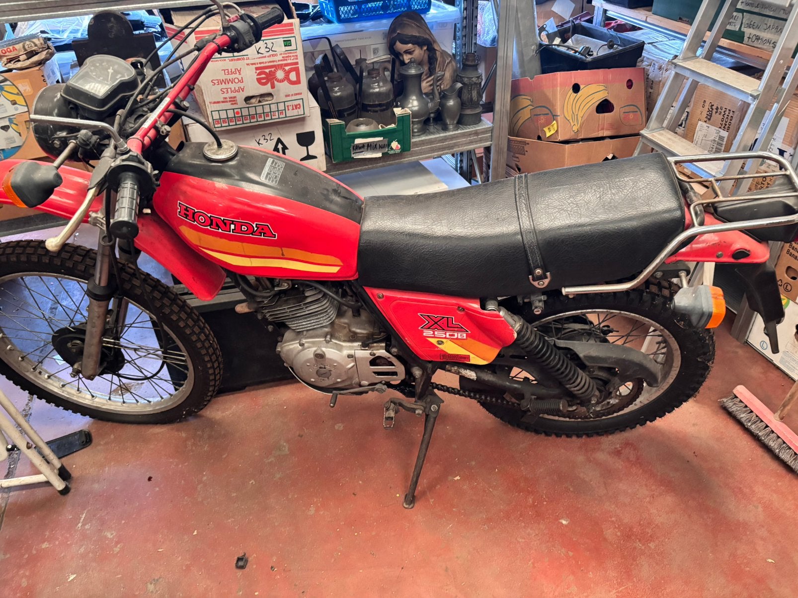 XLS250, 1978, trail Honda, Gebruikt, Enduro, 249 cc, 1 cilinder