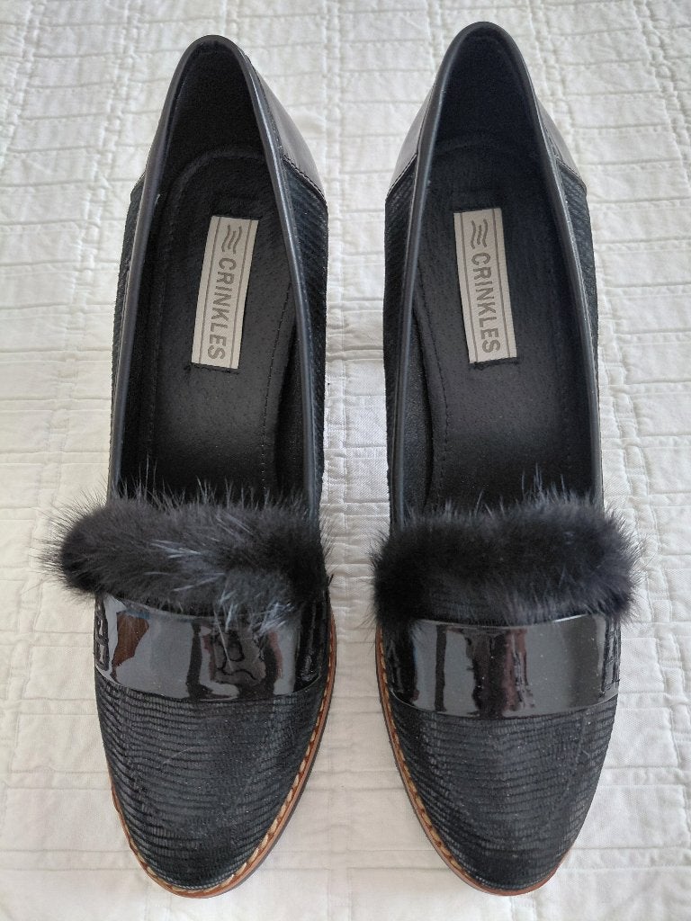 pumps, Crinkles, Escarpins, Comme neuf, Enlèvement