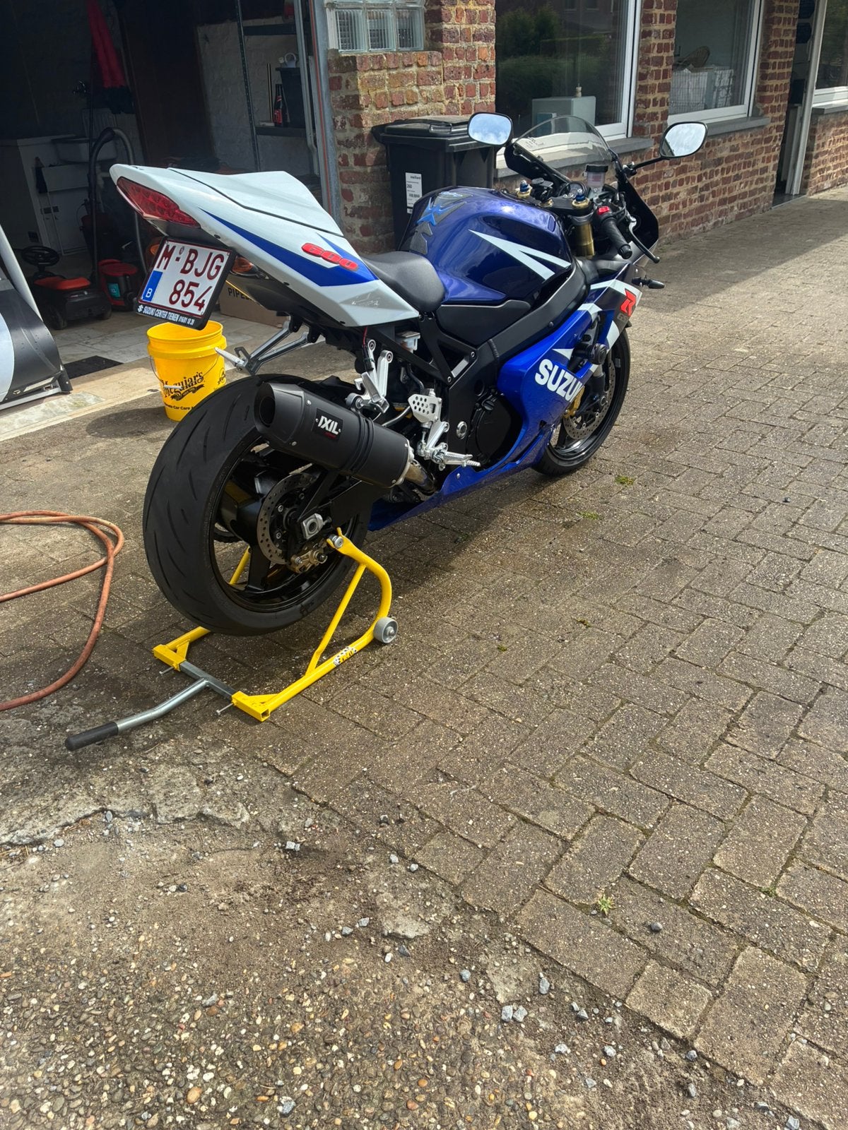Suzuki GSX-R 600 M5 8553 km !, Plus de 35 kW, Échappement sport, 4 cylindres, Manuelle