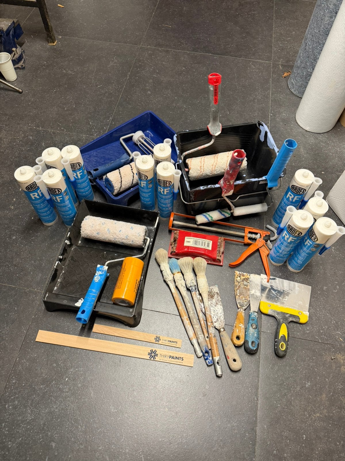Schildersmateriaal, Doe-het-zelf en Bouw, Ophalen of Verzenden, Gebruikt