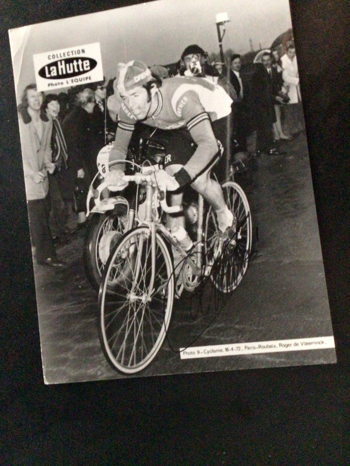 Wielerkaart team derher roger de vlaeminck signe, Ophalen of Verzenden, Zo goed als nieuw
