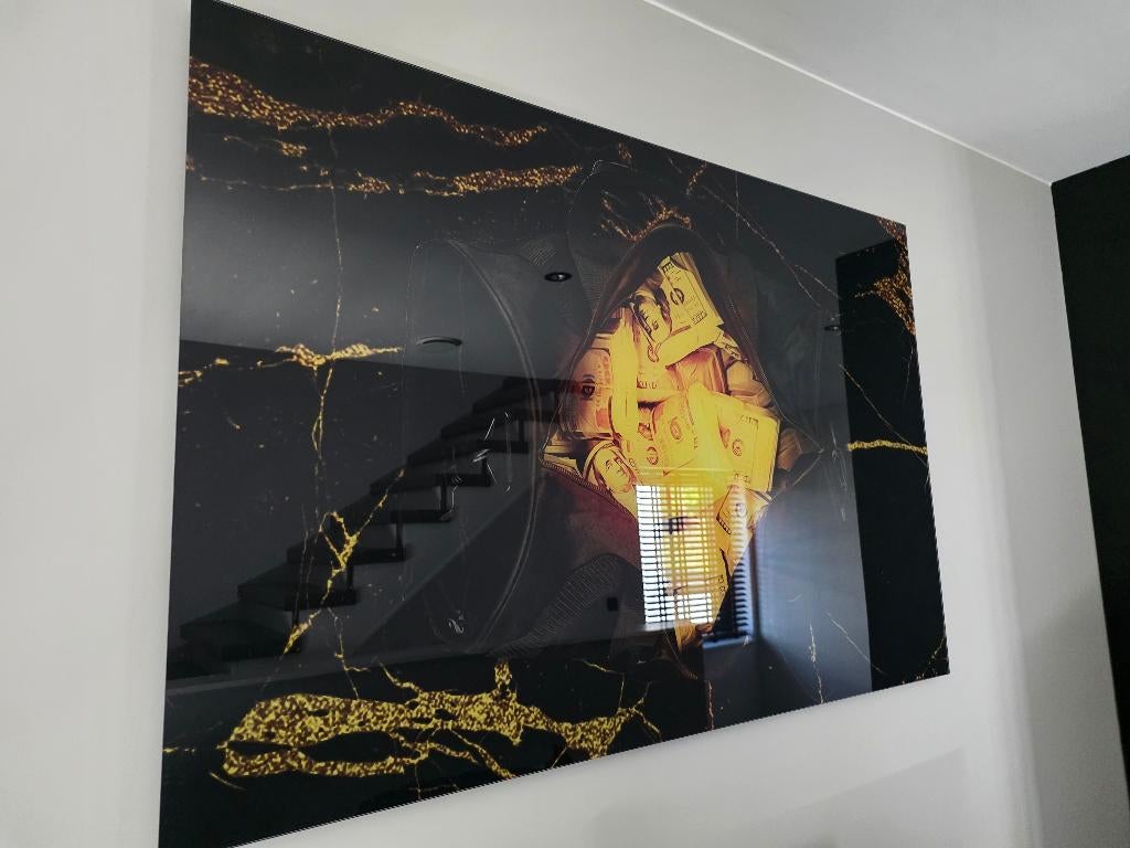 Plexiglas canvas, Ophalen, Zo goed als nieuw