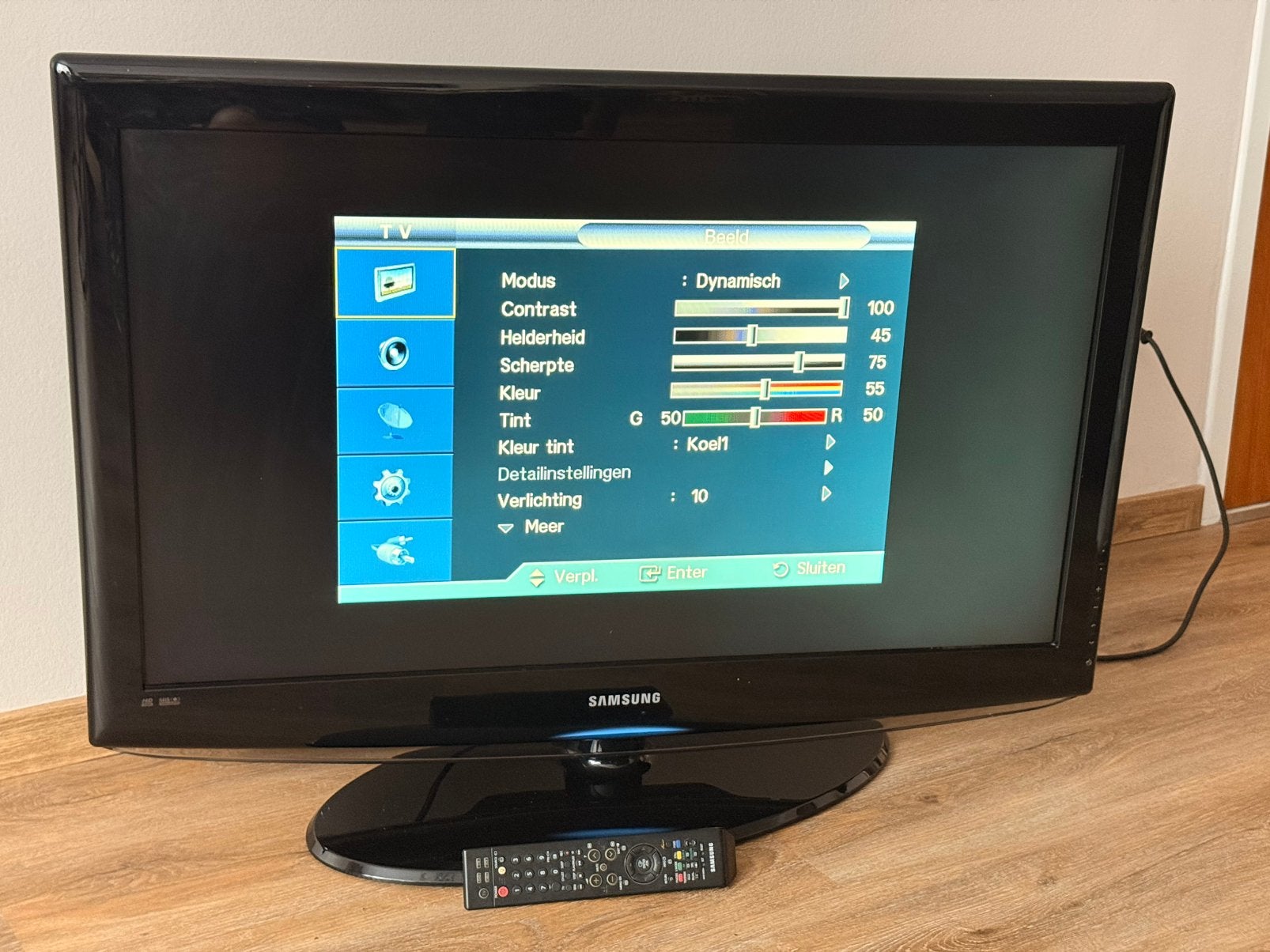 Samsung tv 37 inch(106 cm), Enlèvement, Utilisé, 80 à 100 cm, Samsung