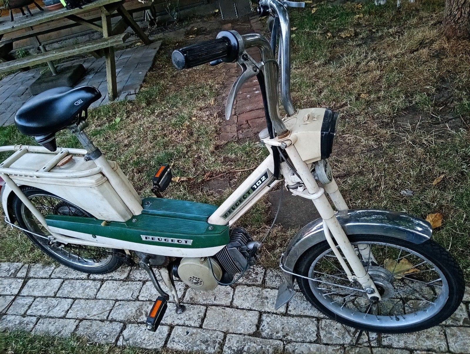 Peugeot ,102, Ophalen