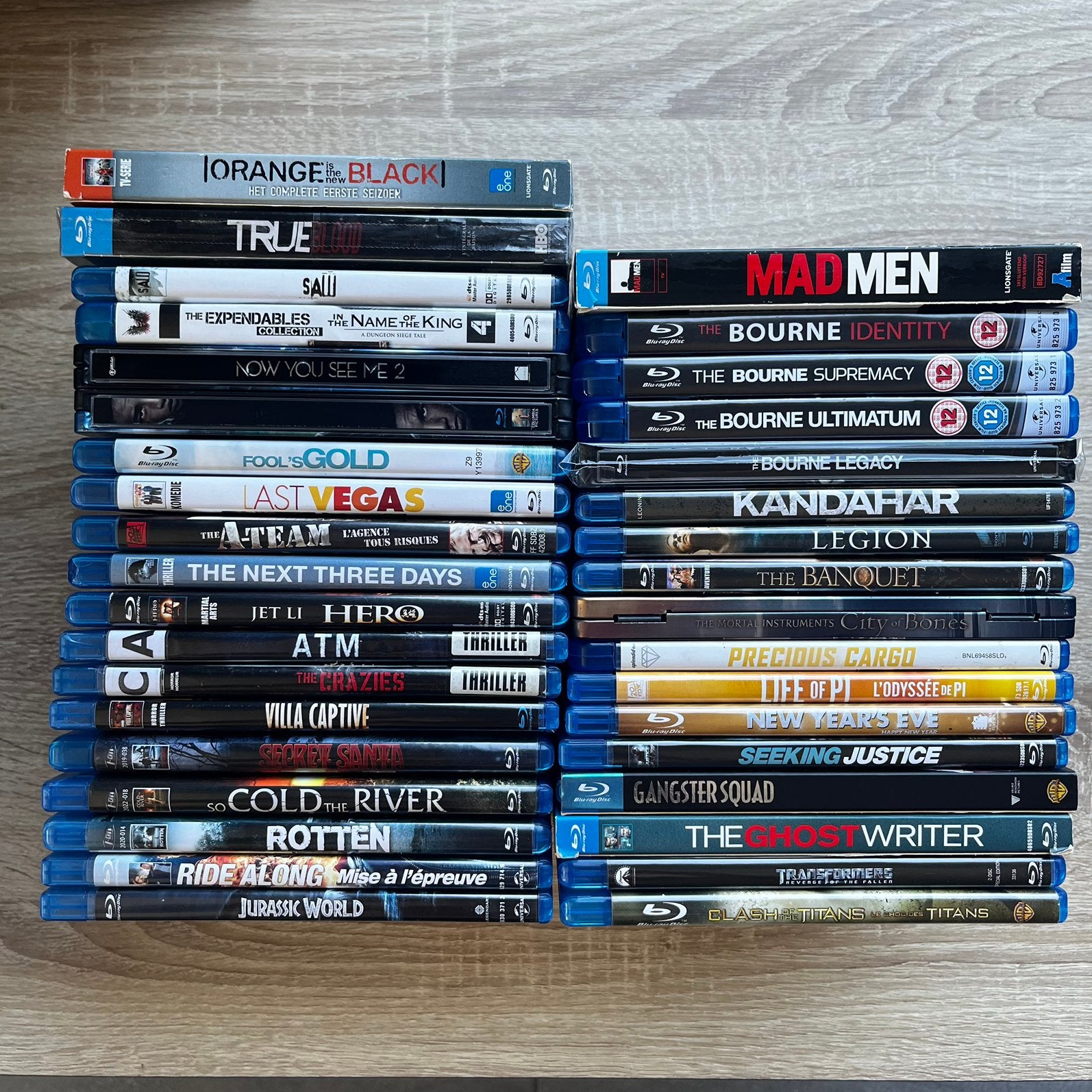 Grote Blu-ray Bundel met Horror, Actie, Thrillers & Series, Cd's en Dvd's, Blu-ray, Actie, Ophalen of Verzenden, Zo goed als nieuw